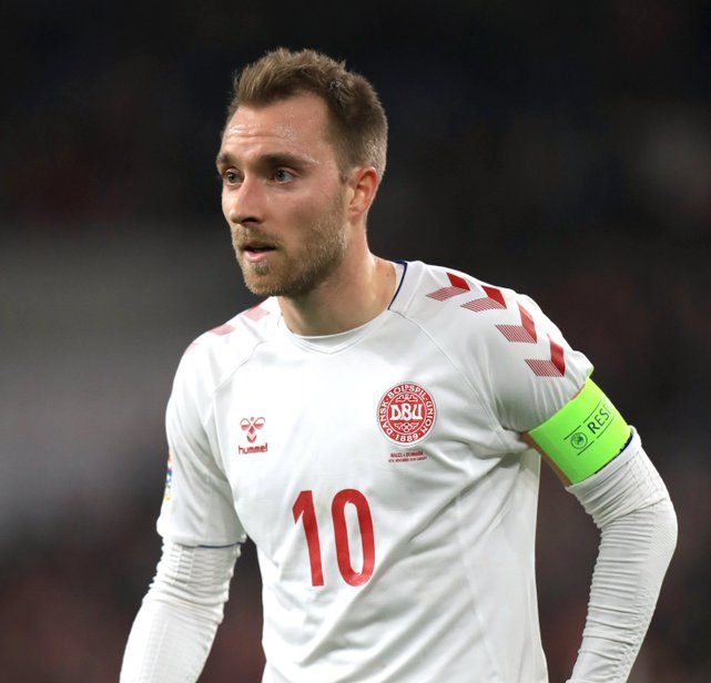 Eriksen makes first start since cardiac arrest at Euro 2020