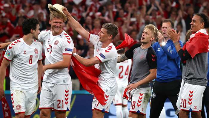 Brave Denmark into Euro 2020 round of 16 after spanking Russia