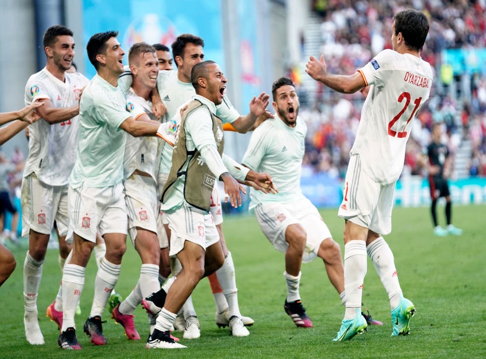 Euro 2020: Spain beat Croatia in extra time to reach quarter-finals