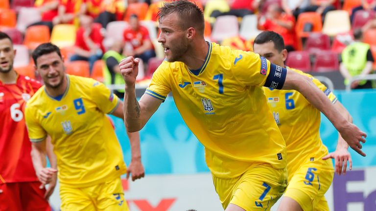 Euro 2020: 2 penalties saved as Ukraine defeat North Macedonia