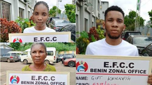 N371m fraud: Uniport student, Gift Kenneth, his mum, girlfriend jailed for defrauding American lady