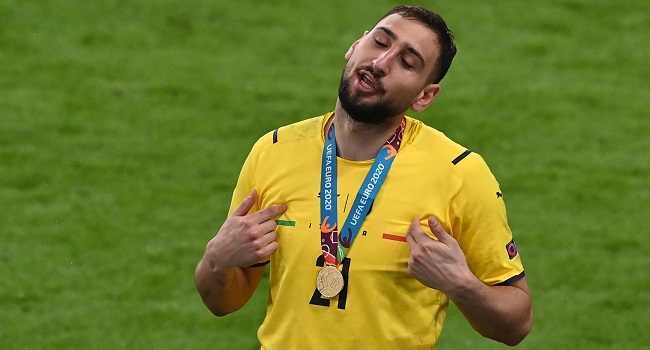 Euro 2020’s best player, Donnarumma Joins PSG