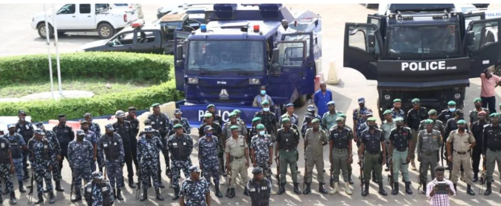 Yoruba nation rally: Security operatives surround rally venue