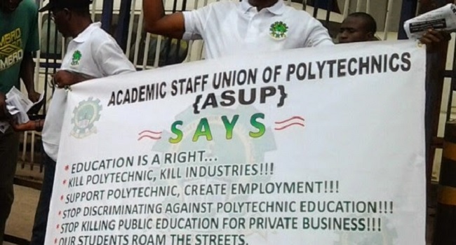 Trouble looms as ASUP rejects five ‘unqualified rectors’ appointed by FG in new polytechnics