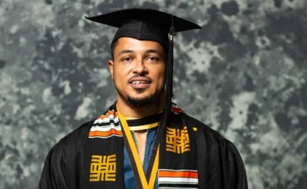 Van Vicker bags varsity degree 24 years after secondary education