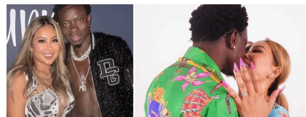 Comedian Michael Blackson proposes to girlfriend on live radio