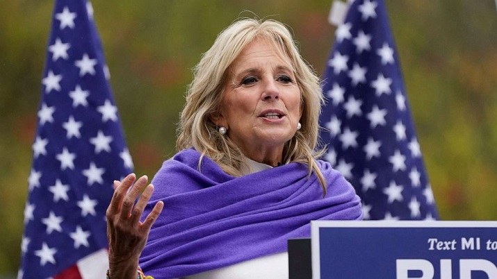U.S. first lady Jill Biden to attend Olympics opening ceremony