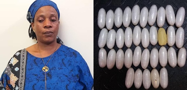 NDLEA nabs drug trafficker, Edith with 35 wraps of cocaine concealed in underwear