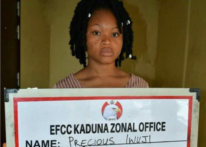 EFCC arrests lady for selling her photos, Facebook account to fraudsters