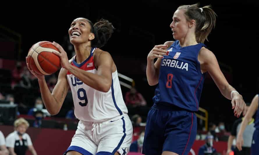 U.S thrash Serbia to reach Tokyo Olympics women’s basketball final