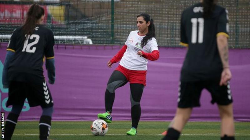 Afghan women footballers evacuated by Australian government