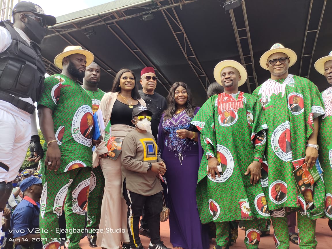Chiwetalu Agu, Destiny Etiko, Chinyere Wilfred, honour Oga Ndi Oga[PHOTOS]