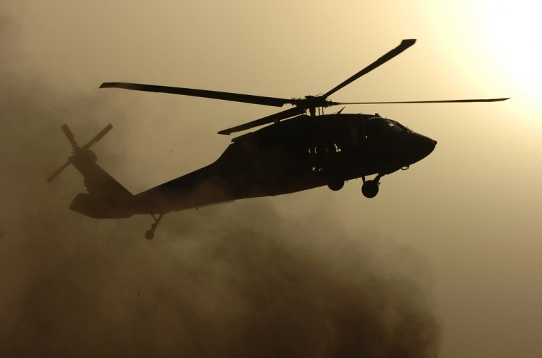 Military helicopter with Defence chief aboard crashes