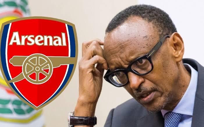 Rwanda President comments on Arsenal’s shock loss to Brentford
