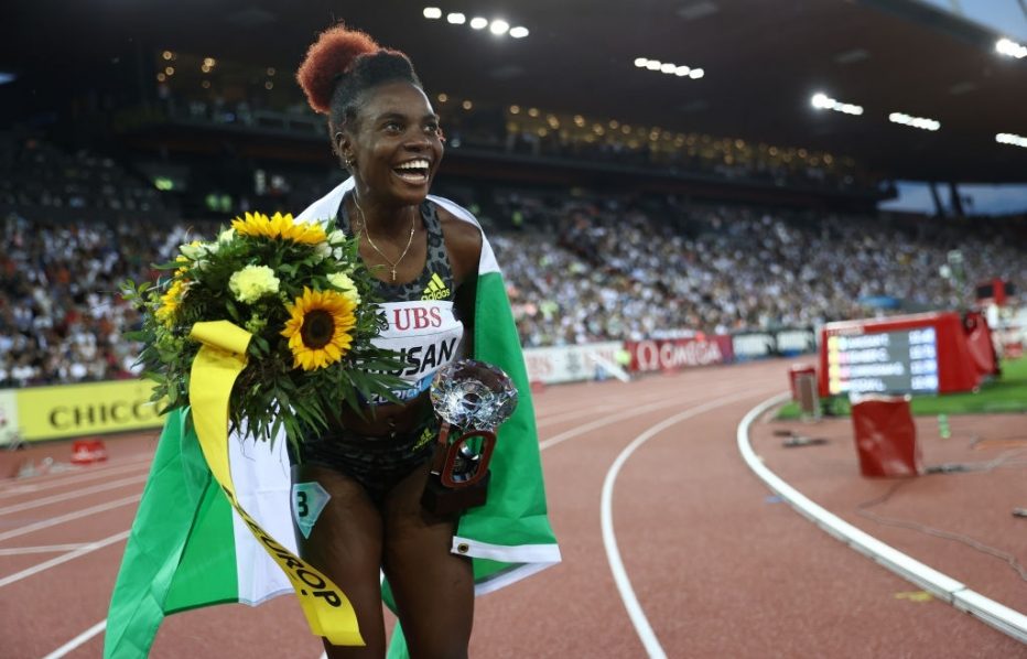Diamond League: Amusan breaks 23-year African record