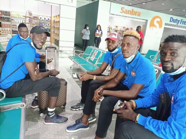 Liberia arrive Lagos for 2022 World Cup qualifier against Super Eagles