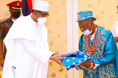 Buhari receives Ogoni leaders in Abuja, considers state pardon for Ken Saro-wiwa, others