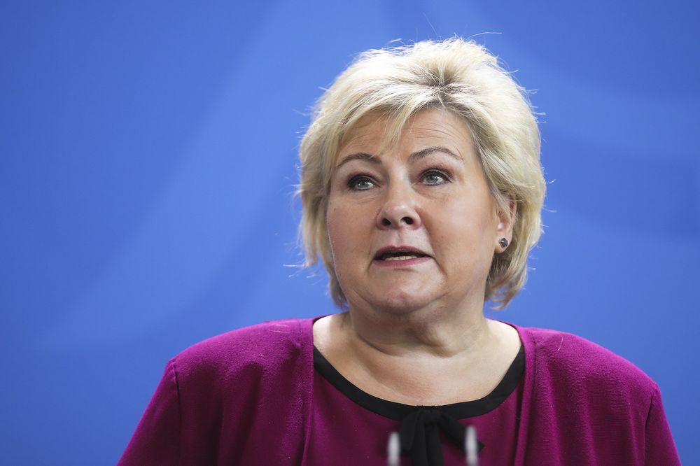 Norwegian Prime Minister Solberg resigns
