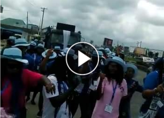 Old girls of Our Lady’s High School Effurun kick-start global reunion with colourful road show [VIDEO]