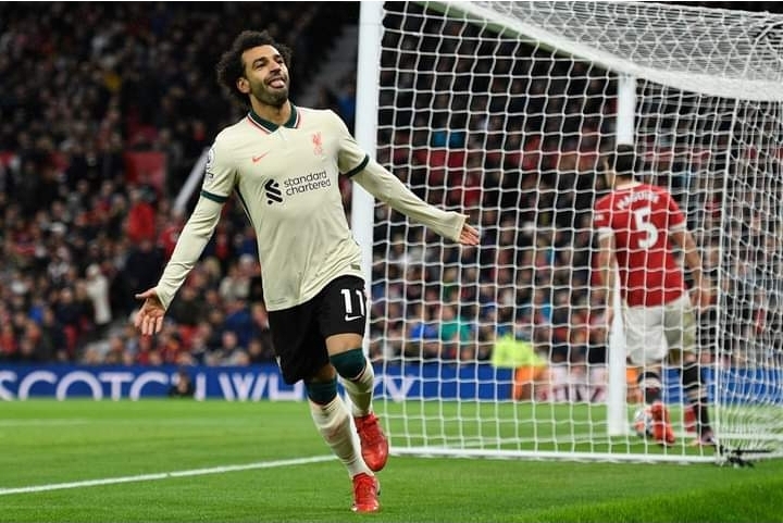 BREAKING: Salah becomes all-time African Premier League goalscorer as Liverpool demolish Man U