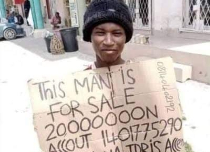 BREAKING: 26-year-old man who put himself up for sale for N20 million arrested