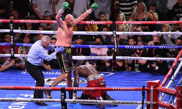 BREAKING: Again! Tyson Fury beats Deontay Wilder, retains WBC heavyweight title