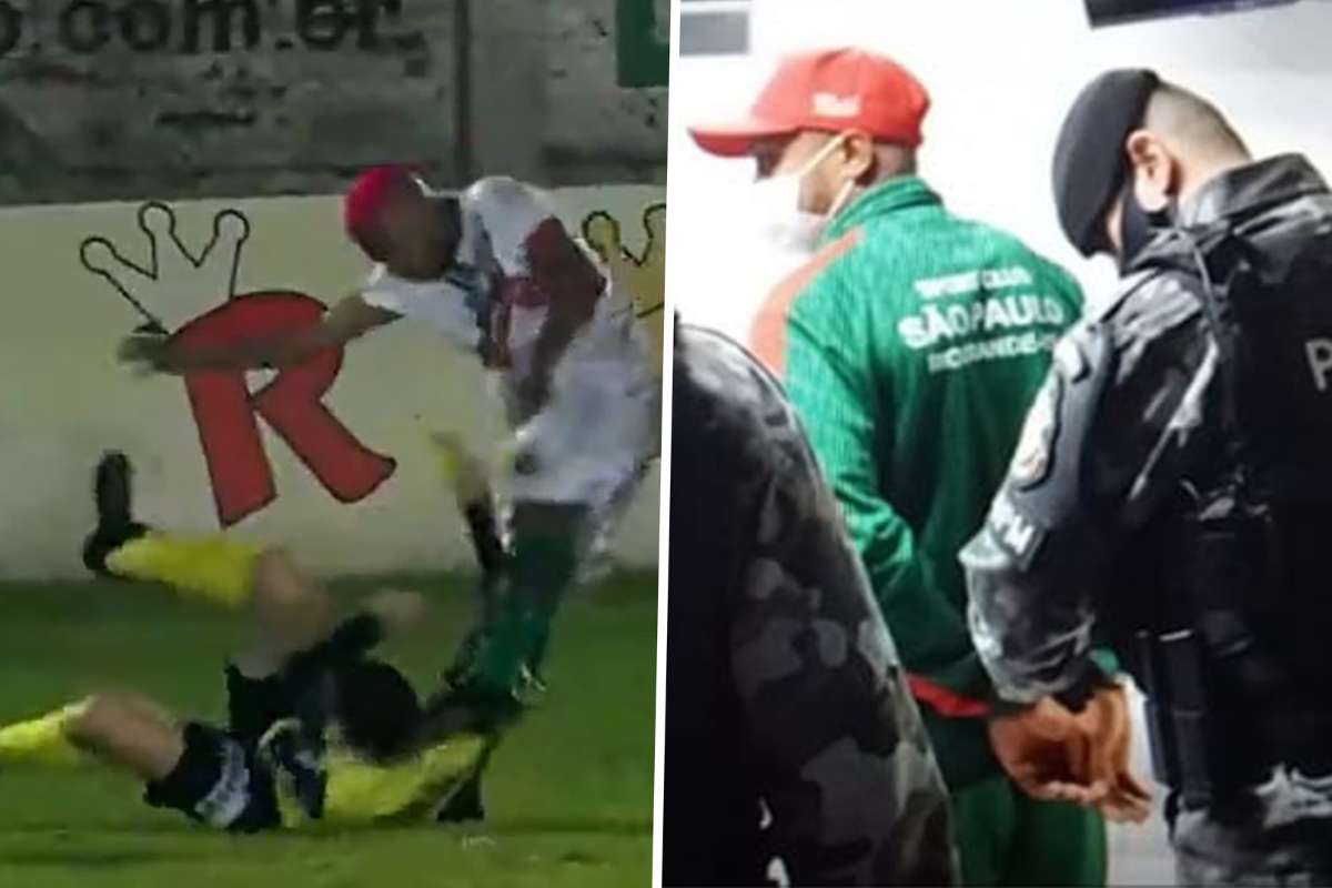 Brazilian player charged with attempted murder for attacking referee