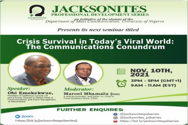 Jacksonite PD series hosts discussion on crisis communication