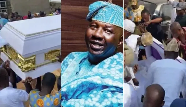 Comic actor, Baba Suwe buried in Lagos