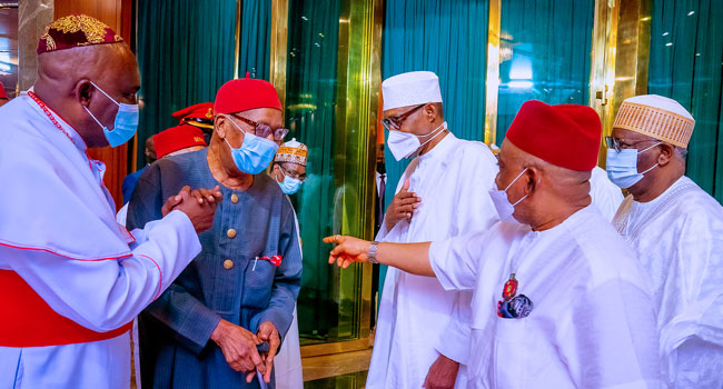 ‘Implication of your request very serious’, Buhari speaks on Igbo leaders’ demand for Nnamdi Kanu’s release