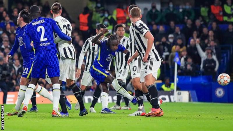 UCL: Chelsea thrash Juventus to reach last 16
