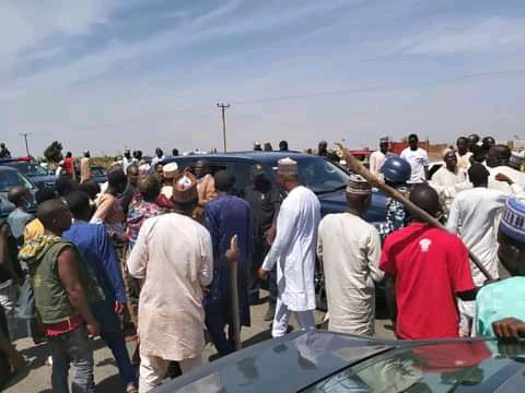 Photos, videos from scenes of mayhem today in Gombe State