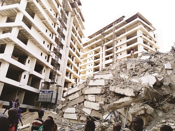 Ikoyi building collapse: Archbishop warns regulatory agencies against compromising standards