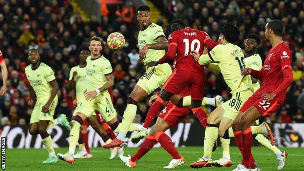 EPL: Liverpool crush Arsenal at Anfield