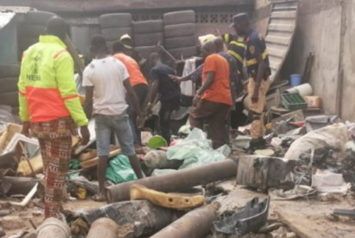 Death toll rises to 5 as gas explosion rocks Mushin area of Lagos