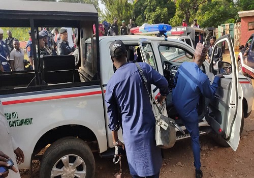 Plateau assembly crises: Impeached Speaker whisked away in police van