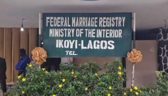 FG insists marriages formalised at Ikoyi, other Federal registries constitutional, legal; tells old, intending couples not to entertain fear