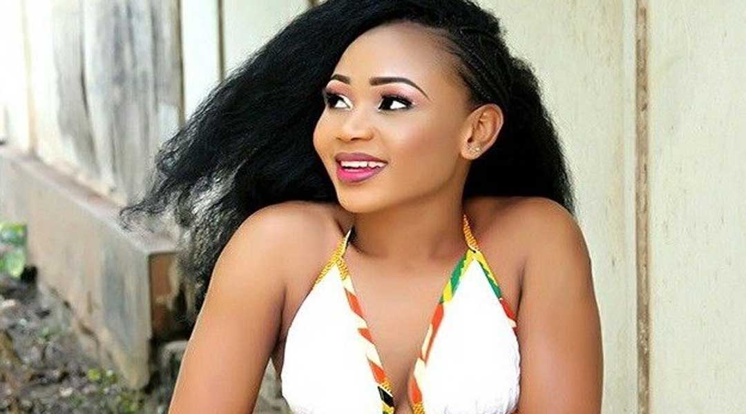Ghanaian actress in nude picture scandal, Akupem Poloo denied appeal, returns to jail