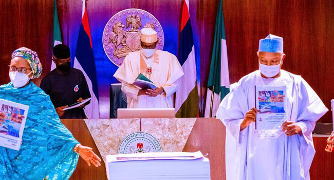 Photos: Buhari launches National Development Plan 2021-2025