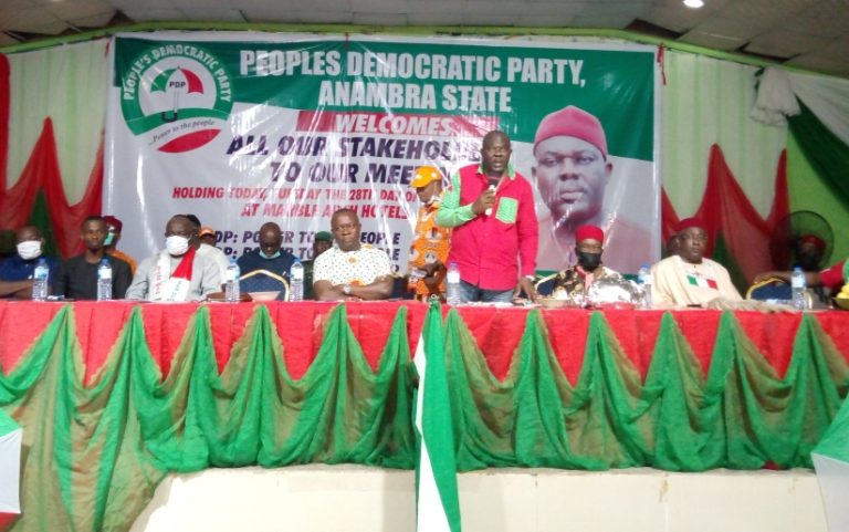 Anambra PDP to sanction those who compromised during guber poll