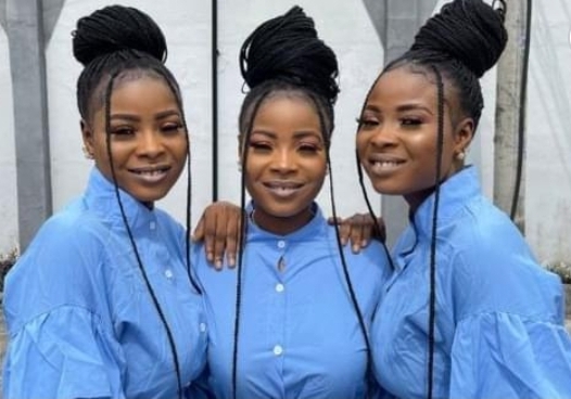 Nigerian triplets share marriage hope: Marry one, marry all – They say