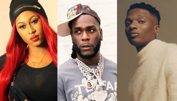 Cynthia Morgan berates Burna Boy, Wizkid over new song, B.D’or