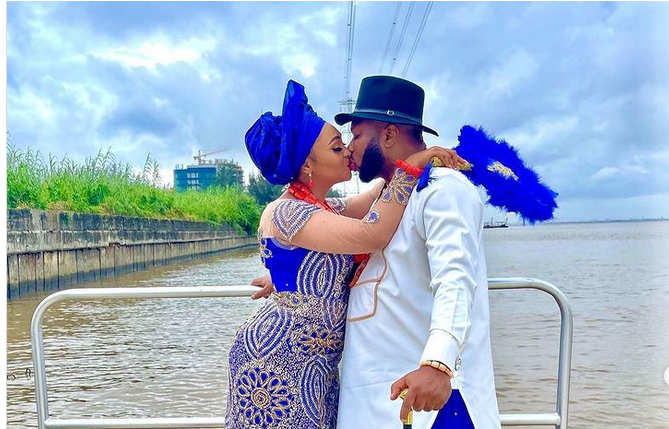 Tonto Dikeh’s ex-husband Olakunle Churchill celebrates wedding anniversary