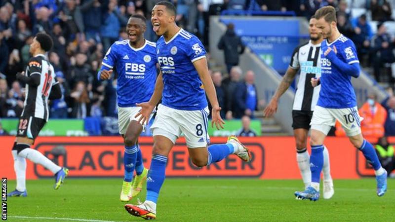 Tielemans hits brace as Leicester thrash Newcastle