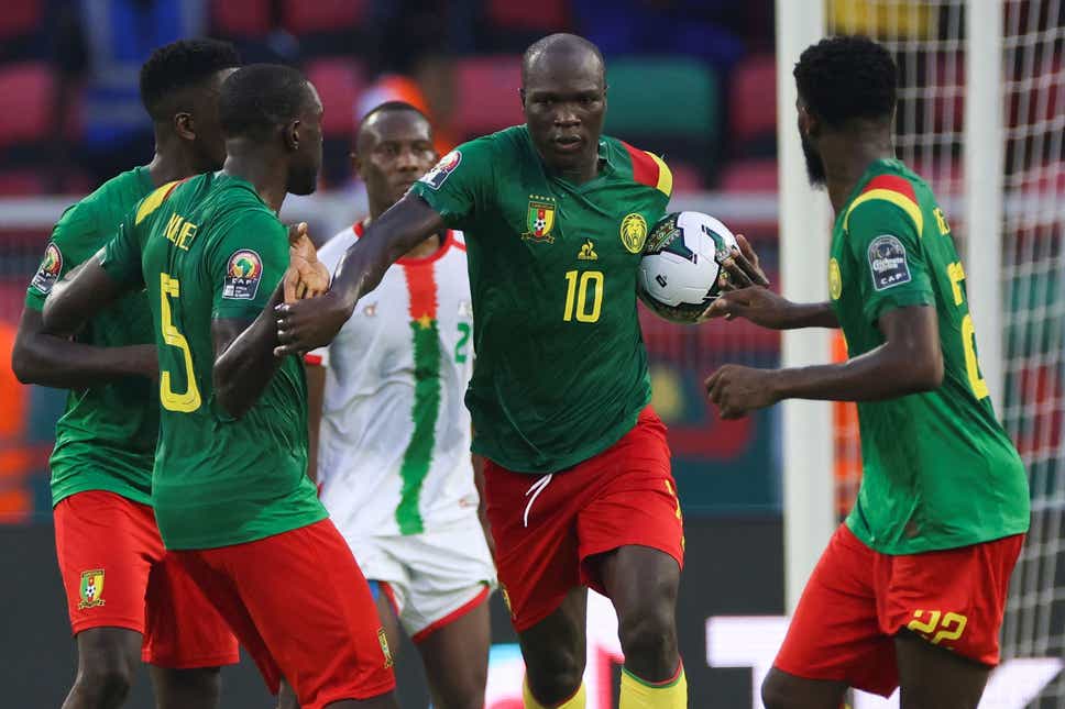 Host Cameroon defeat Burkina Faso in AFCON 2021 opening game