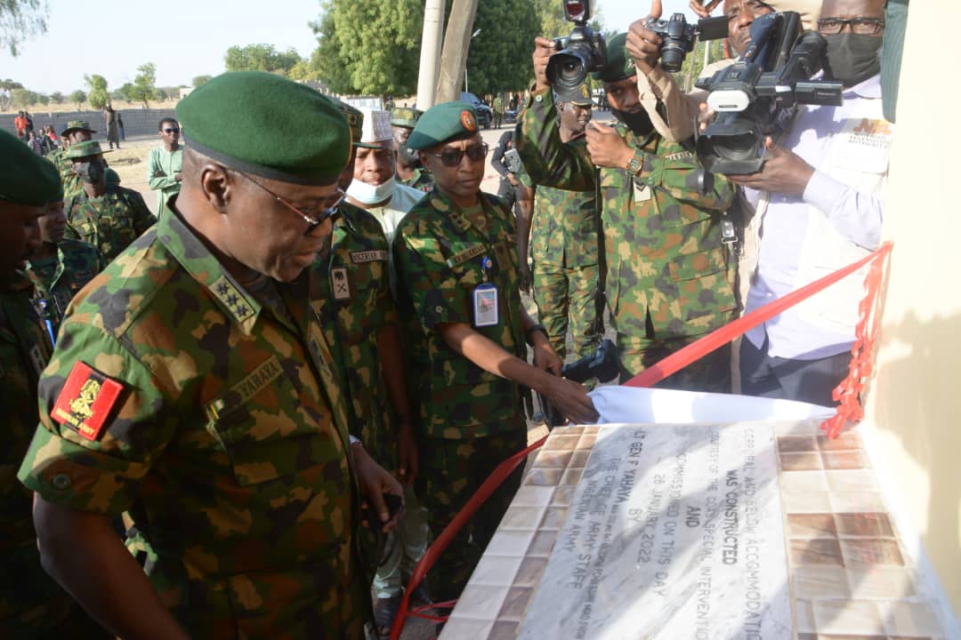 COAS pays operational visit to Kano, inaugurates multiple projects