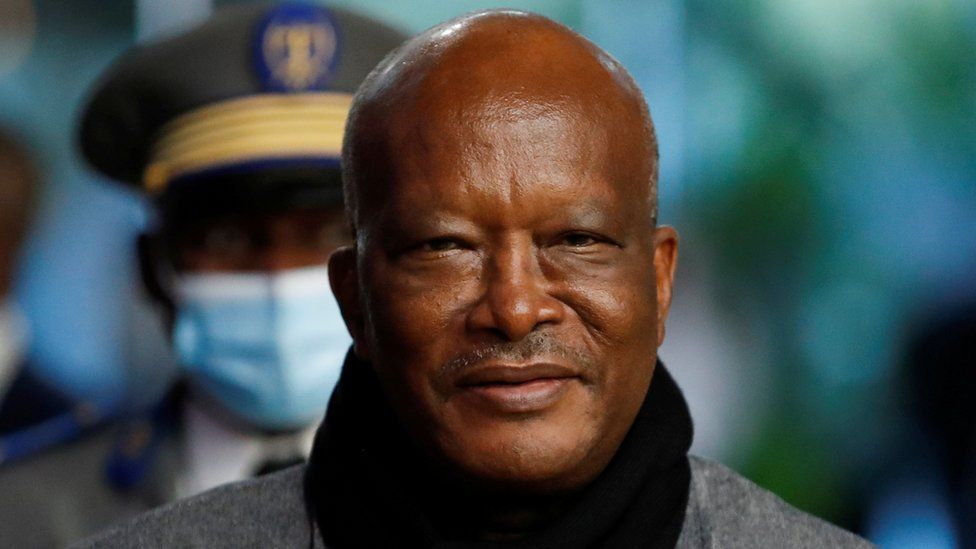 Burkina Faso President Kabore detained in military camp