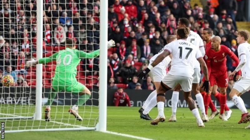 EPL: Liverpool beat Brentford to move second