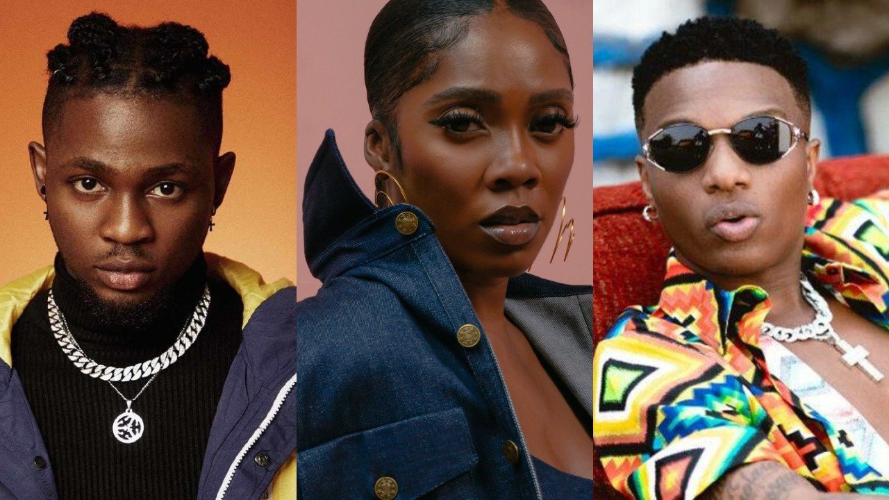 Wizkid, Tiwa Savage, Omah Lay nominated for NAACP award 2022