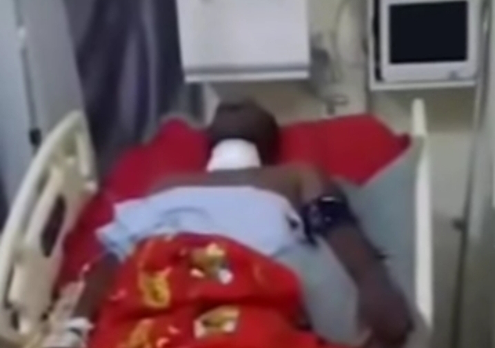 VIDEO: Legendary Nollywood actor, Clem Ohameze recovers after spinal cord surgery